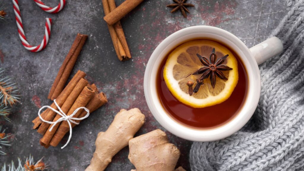 cafe canela e gengibre