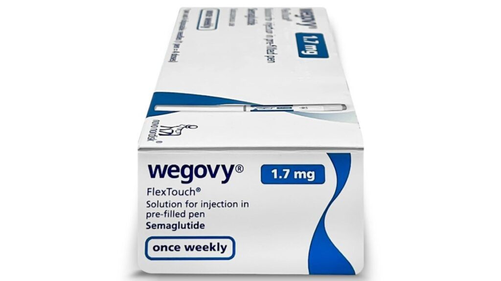 Caneta de aplicação do medicamento Wegovy