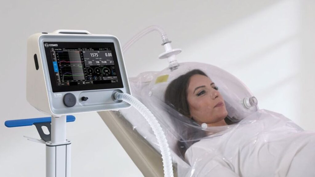 Equipamento de calorimetria indireta