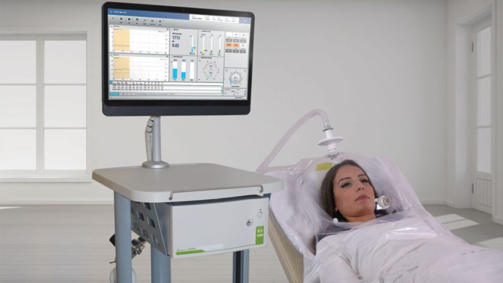 Equipamento de calorimetria indireta