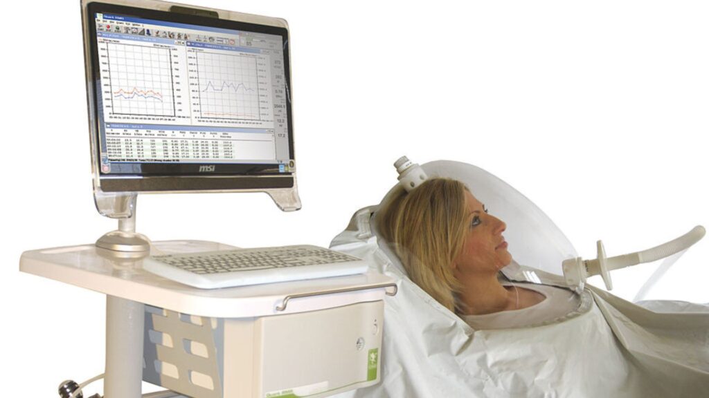 Equipamento de calorimetria indireta