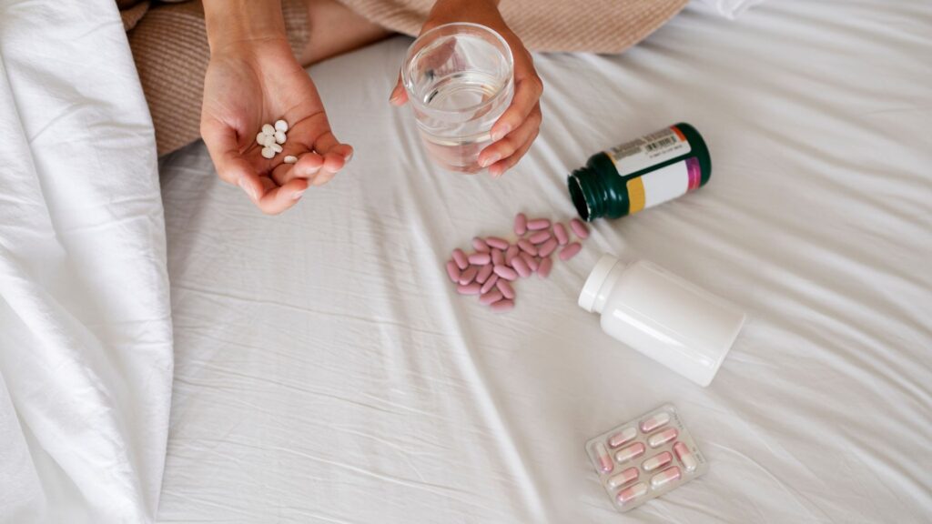 diversos tipos de medicamentos
