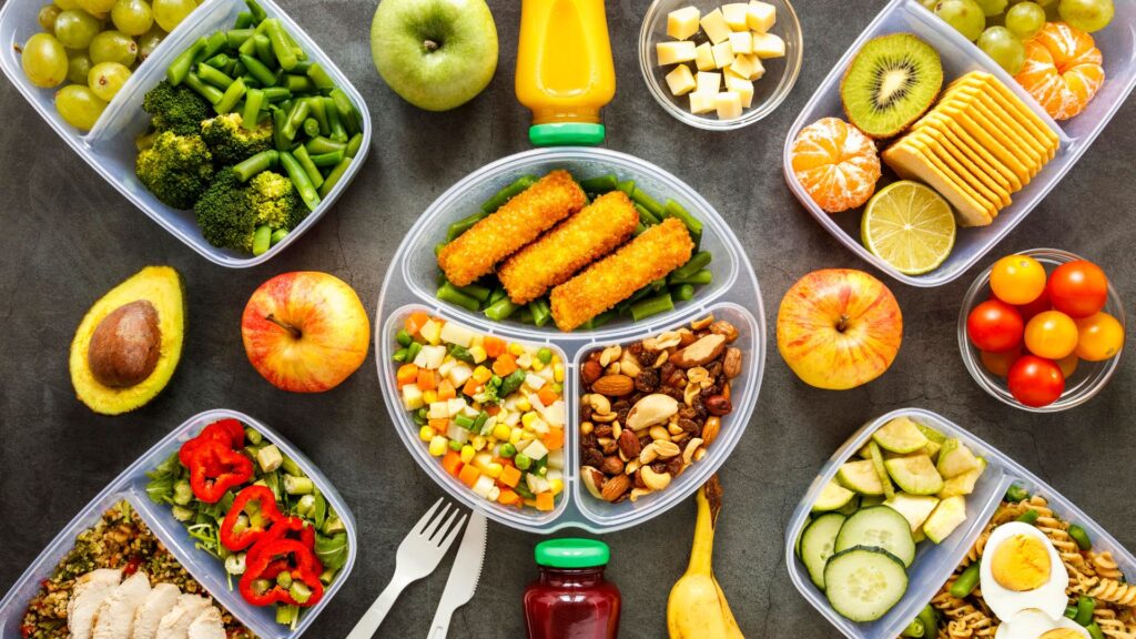 alimentos saudáveis pratos porções