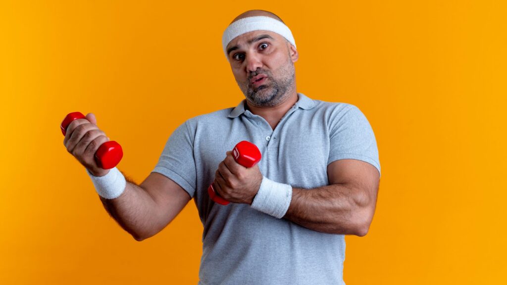 homem fazendo exercícios